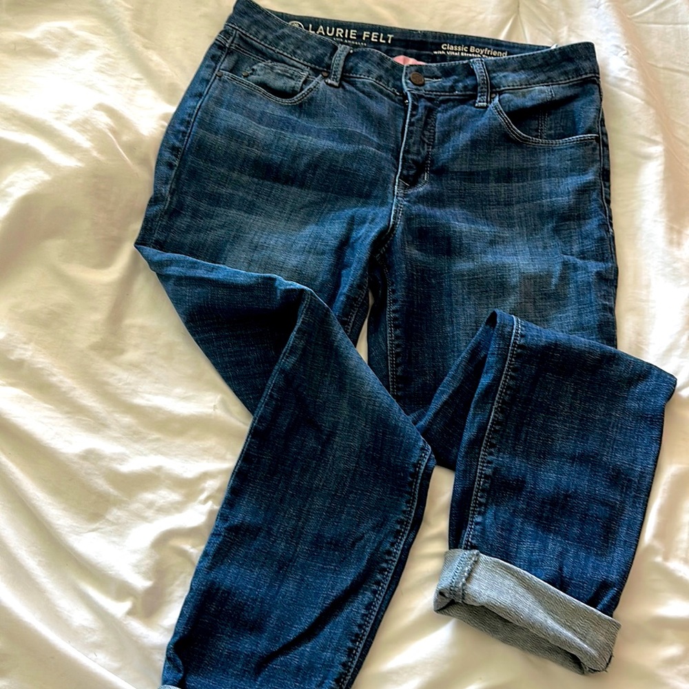 Laurie Felt Boyfriend Jeans